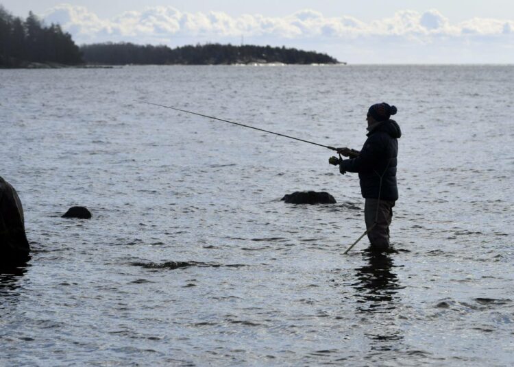 Kalastus kiinnostaa nyt ihmisiä.