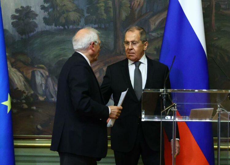 EU:n ulkopoliittinen korkea edustaja Josep Borrell ja Venäjän ulkoministeri Sergei Lavrov keskustelivat tuloksetta perjantaina.