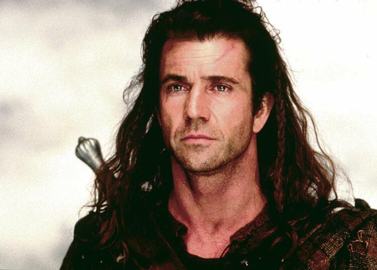 Braveheart – taipumaton on historiallinen seikkailuelokuva Skotlannin suurimmasta sankarista William Wallacesta. Kuvassa Mel Gibson.