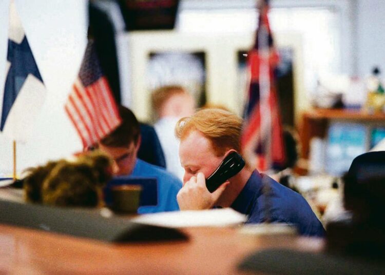 Merita-Nordbankenin valuuttadiilerit tekivät kauppaa toukokuussa 1998. Tuolloin raportoitiin pankin alkuvuoden voittojen kaksinkertaistuneen vuotta aiemmasta.