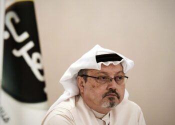 Jamal Khashoggi joulukuussa 2014 otetussa arkistokuvassa.