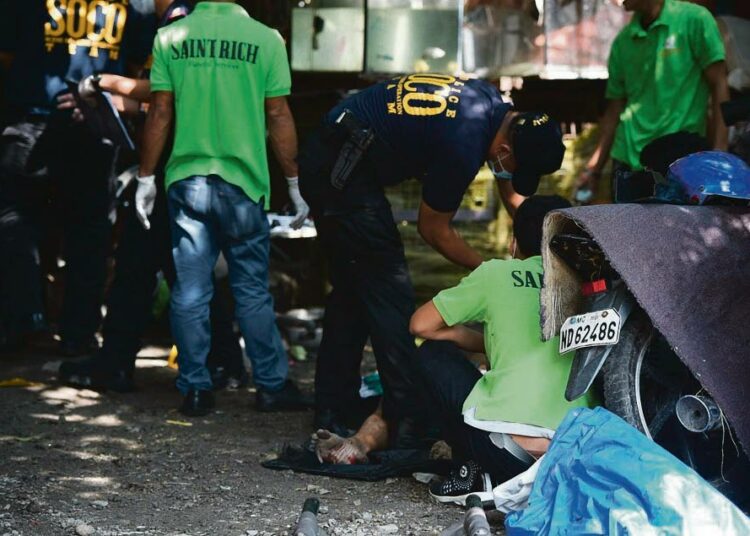 Poliisi ampui viisi huume-epäiltyä Manilassa heinäkuun alussa.