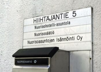 Nuorisosäätiön nuorisohotelli Helsingissä.