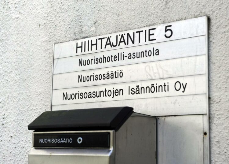 Nuorisosäätiön nuorisohotelli Helsingissä.