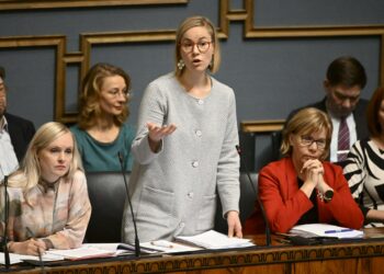 Hanna Sarkkinen sai viime eduskuntavaaleissa yli 11¿000 ääntä.
