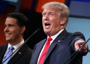 Donald Trumpin puheet ovat yhdistelmä New Yorkin terrori-iskujen jälkeistä maailmaa ja taloustaantuman tunnelmia.