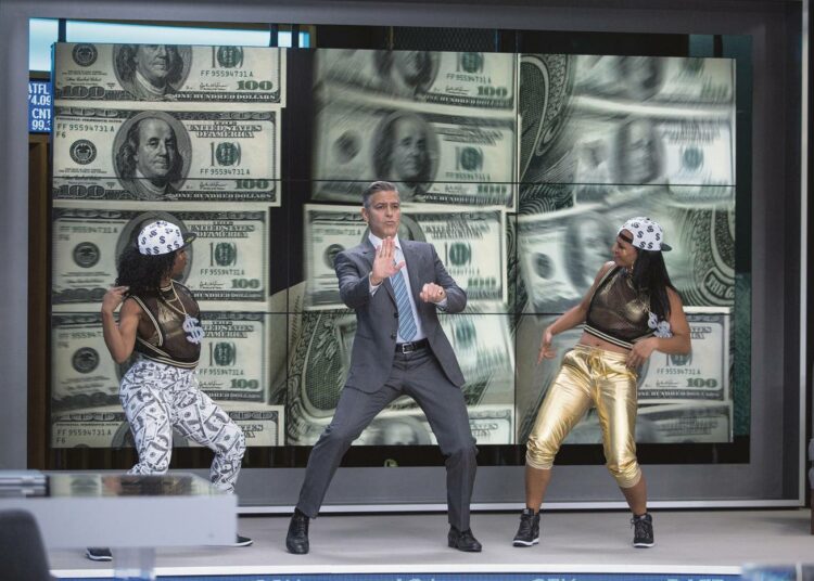 Lee Gates (George Clooney) on Money Monster -trillerin  mahtipontinen tv-persoona ja Wall Streetin sijoitusguru.