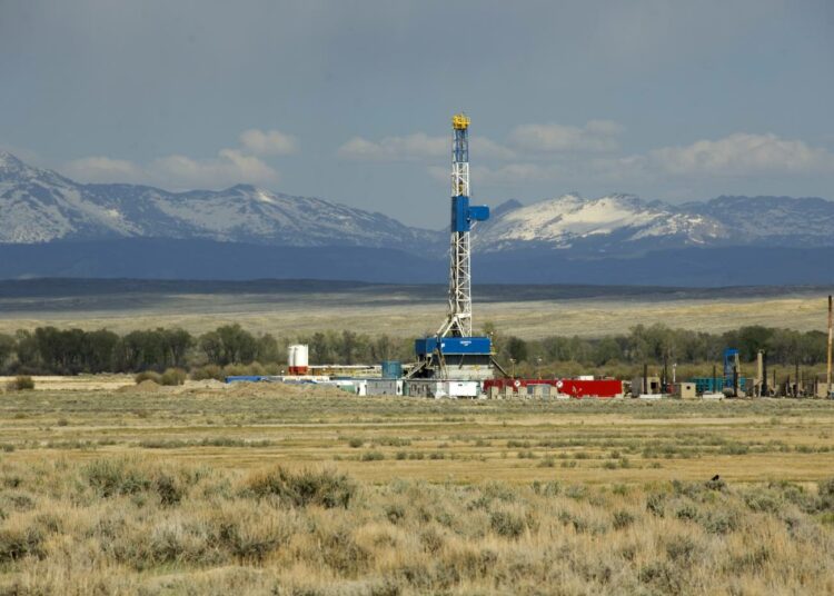 Öljynporausta Wyomingin osavaltiossa.