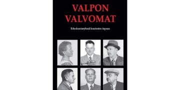 Kuutoset Mikko Ampuja, Väinö Meltti, Kaisu-Mirjami Rydberg, Yrjö Räisänen, Cay Sundström ja K.¿H. Wiik kirjan kannessa.