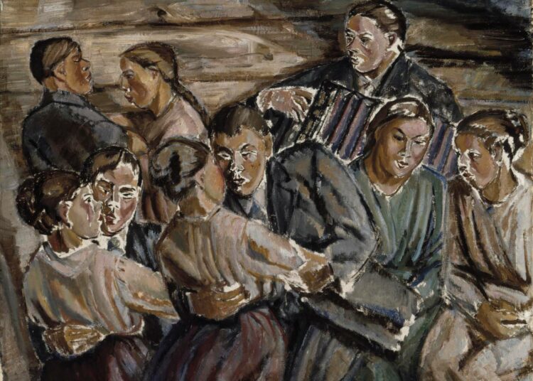 Tyko Sallinen, Jytkyt, 1918.