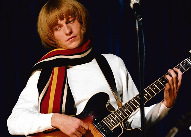 Stoned on Rolling Stonesin alkuperäisen kitaristin Brian Jonesin viimeisistä vaiheista kertova fiktioelokuva. Kuvassa Brian Jonesia esittävä Leo Gregory.