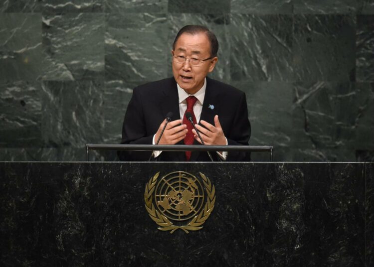 YK:n pääsihteeri Ban Ki-Moon on yritysyhteistyön vankka kannattaja.
