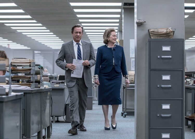 The Postin pääosissa ovat amerikkalaisen elokuvan ikonit Tom Hanks ja Meryl Streep.
