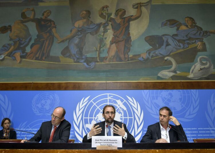 YK:n ihmisoikeuskomissaari Zeid Ra'ad Al-Hussein esitteli viime viikolla raporttia Sri Lankan sisällissodasta.