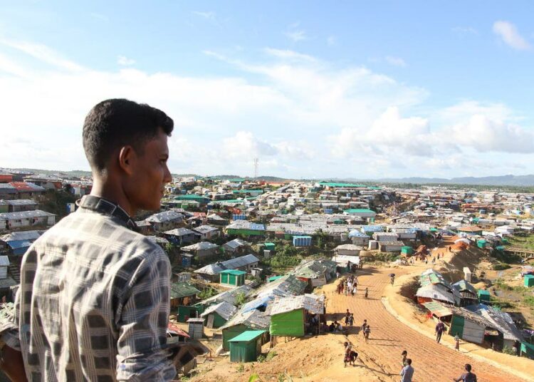 Pakolaisleirit ovat koronan leviämisen kannalta kuin kaupunkielämän riskitekijöiden tihentymiä. Kuvassa rohingya-leiri Bangladeshin Myanmarin vastaisella rajalla Cox’s Bazarissa.